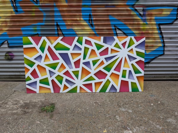 Image of I'm shattered - 3x A1 wooden boards