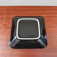 Image 2 of Arabia Finland Kilta Small Black Square Plates