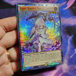 Image of Ghost Reaper & Winter Cherries Stripped Extended Art