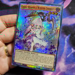 Image of Ghost Reaper & Winter Cherries Stripped Extended Art