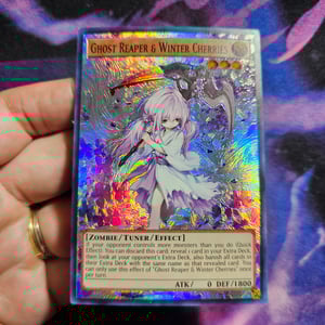 Image of Ghost Reaper & Winter Cherries Stripped Extended Art