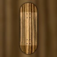 Image 1 of Zebrawood | Exotic Fingerboard Deck