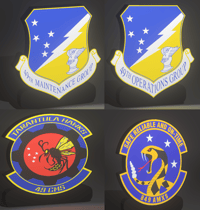 Unit insignia light box