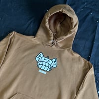 Image 2 of Monkey Hoodie Tan