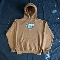 Image 1 of Monkey Hoodie Tan