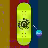 Image 1 of Custom Graphic Fingerboard Deck