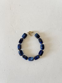 Image 1 of Bracelet EDEN // Bleu nuit 