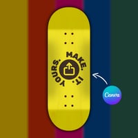 Image 1 of Custom Engraved Fingerboard Deck