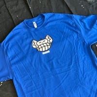 Image 2 of Monkey Tee Blue