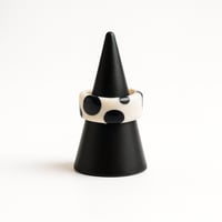 Image 1 of Black Cow Ring