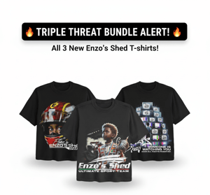 Image of Racers Edge, Future Champ, The Watchers (3 Shirt Bundle)