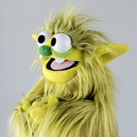 Image 2 of The GOBLIN Critter Monster Puppet in Green