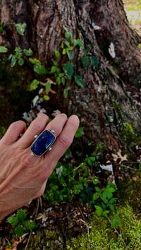 Image 4 of The Relic Ring - Blue Labradorite Ring Sterling Silver 