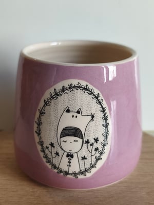 Image of    Petite tasse renard mauve