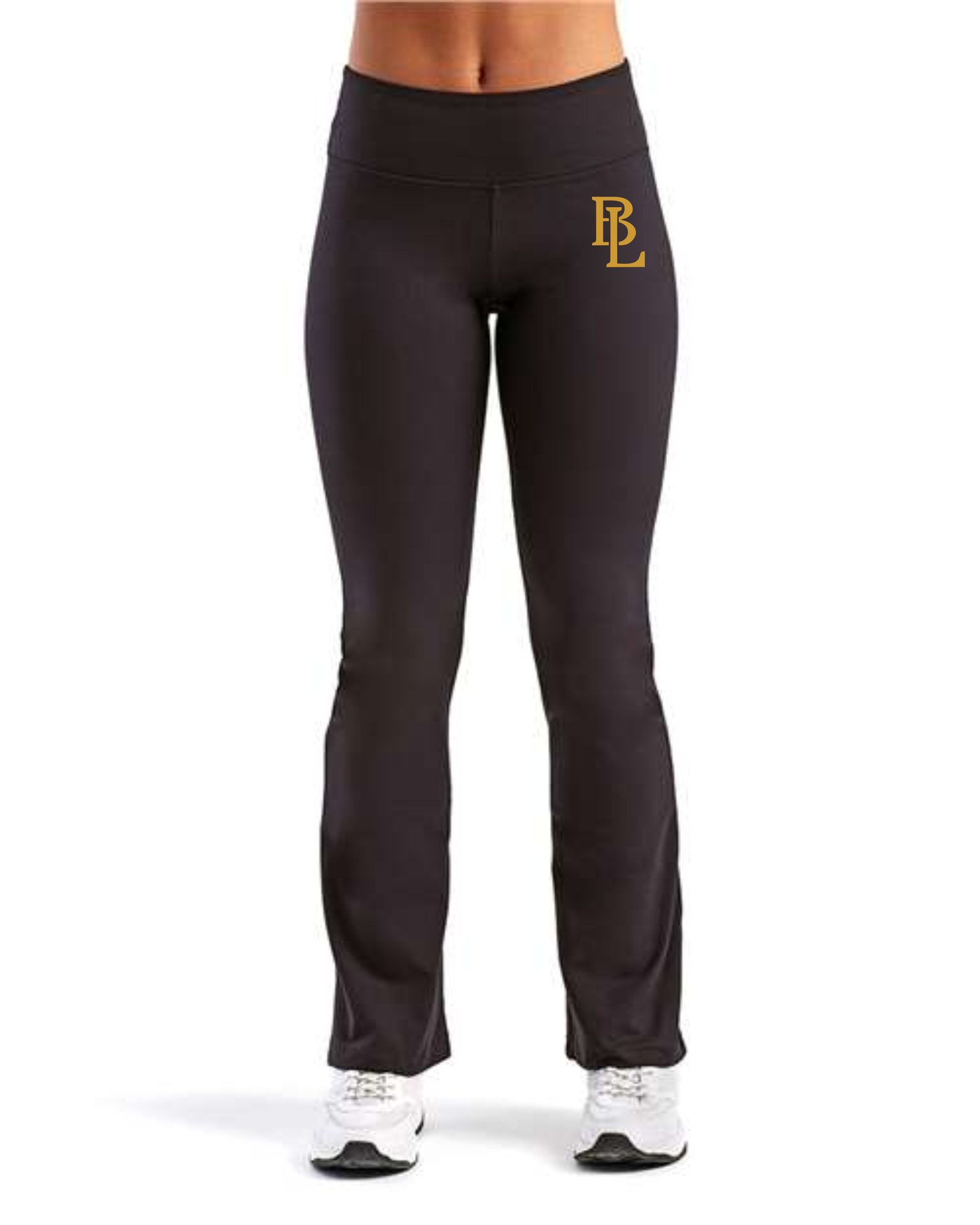 Image of Raider Run Club 25 Womens Flare leg leggings