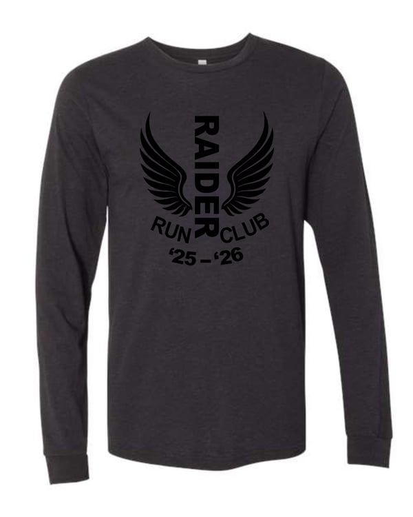 Image of Raider Run Club 25 Long Sleeve
