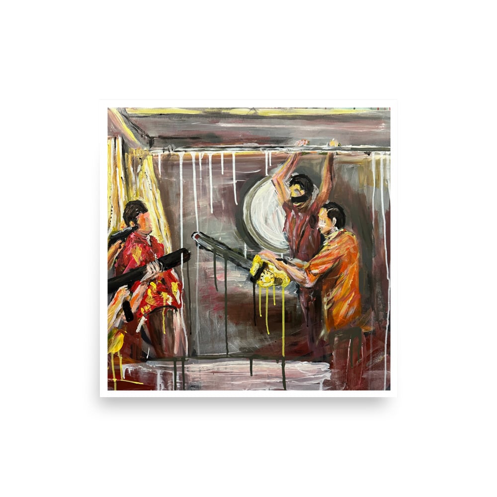 TONY & FRIENDS - PRINT 16x16"