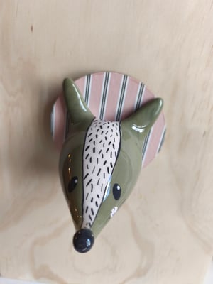 Image of  Trophée loup kaki