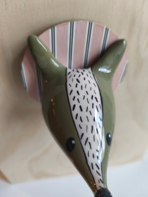 Image of  Trophée loup kaki