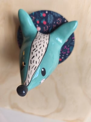 Image of   Trophée loup bleu