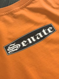 Image 4 of Senate "Halo" Midweight T-shirt - BURNT ORANGE