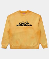 Image 1 of METALWOOD_MOUNTAINEER CREWNECK :::GOLD:::