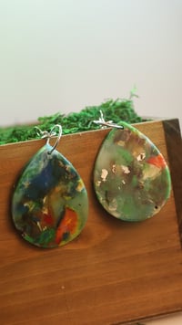 Confetti Large Teardrop Amirite earrings