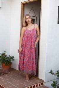 Image 3 of Amanda Dress Rose Floral 