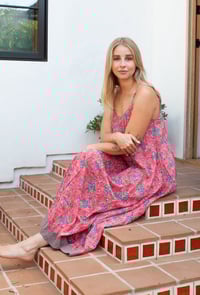 Image 1 of Amanda Dress Rose Floral 