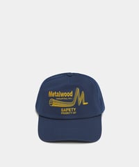 Image 1 of METALWOOD_SAFETY TRUCKER HAT :::BLUE:::