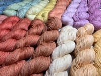 Image 3 of Alpaca, silk and cashmere 4ply, 100g/400m