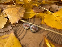 Image 1 of Crazy Lace Heart shaped Earrings