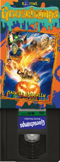 Image 1 of GOOSEBUMPS: HAUNTED HALLOWEEN Custom VHS