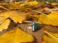 Image 2 of Kingman Turquoise Mountain Ring