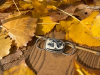 Image 1 of White Buffalo Scarf Slide