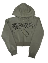 Image 1 of Badways ZipUp Womens - Green