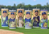 Image 1 of Dodgers Fan Must-Have: 2025 Championship Rally Candle - Limited Edition