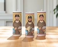 Image 1 of NEW DESIGN - Padres Player Prayer Candles