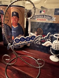 Image 1 of 3D Printed Blue Heaven - Los Angeles Dodgers themed Ornaments - Perfect Gift for Fans!