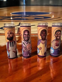 Image 2 of Lakers Legend Player Prayer Candles – Shaq, LeBron, Magic and More