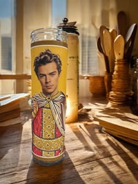 Image 3 of Golden - Prayer Candle | Gift for HS Fans