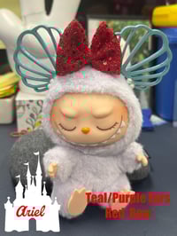 Image 4 of Princess-Inspired ForLabubu 3D Printed Mouse Ears | Belle, Ariel, Rapunzel and More | PopMart Acc...