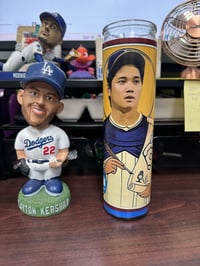 Image 4 of Los Angeles Dodgers Rally Prayer Candles: Pitcher & Catchers Duo
