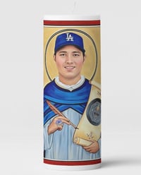 Image 5 of Dodgers Fan Must-Have: 2025 Championship Rally Candle - Limited Edition