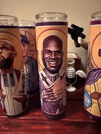 Image 5 of Lakers Legend Player Prayer Candles – Shaq, LeBron, Magic and More