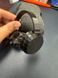 Image 4 of Adorable 3D Printed Mini Headphones for Labubu Dolls – Tiny Tech for Display Fun