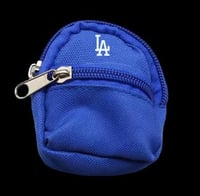 Image 3 of Baseball Inspired Backpack for Labubu Doll |Choose Blue or Black! Perfect for the Baseball Fan in...