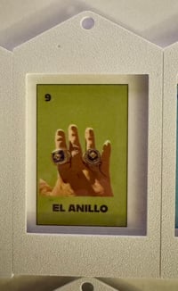 Image 4 of Set 3 -2024 Dodgers Themed Lotería Ornaments/Gift Tag - Perfect Gift for Fans!