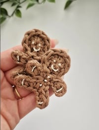 Image 2 of Gingerbread Granny Square Crochet Pattern