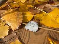 Image 2 of Kingman Turquoise stone horse pendant 